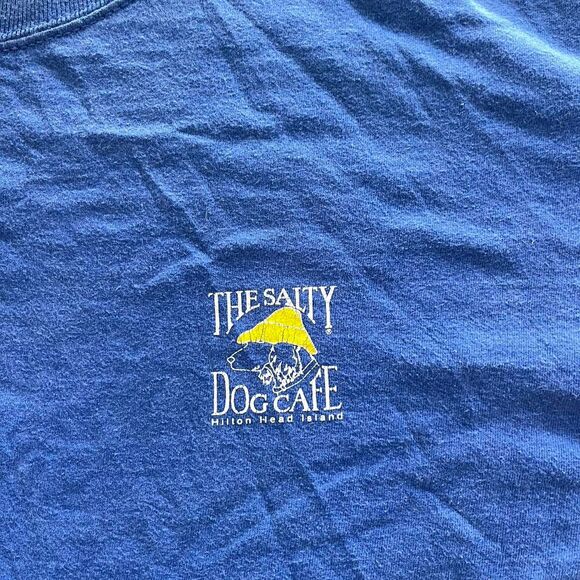 Unisex The Salty Dog Cafe Hilton Head Island South Beach Marina graphic tee M - Picture 4 of 6